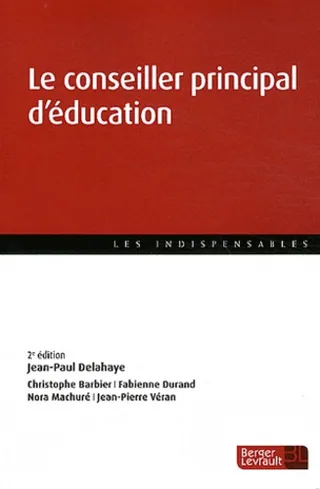 Le conseiller principal d'éducation