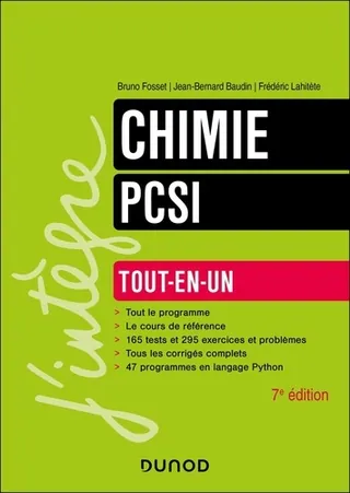 Chimie PCSI